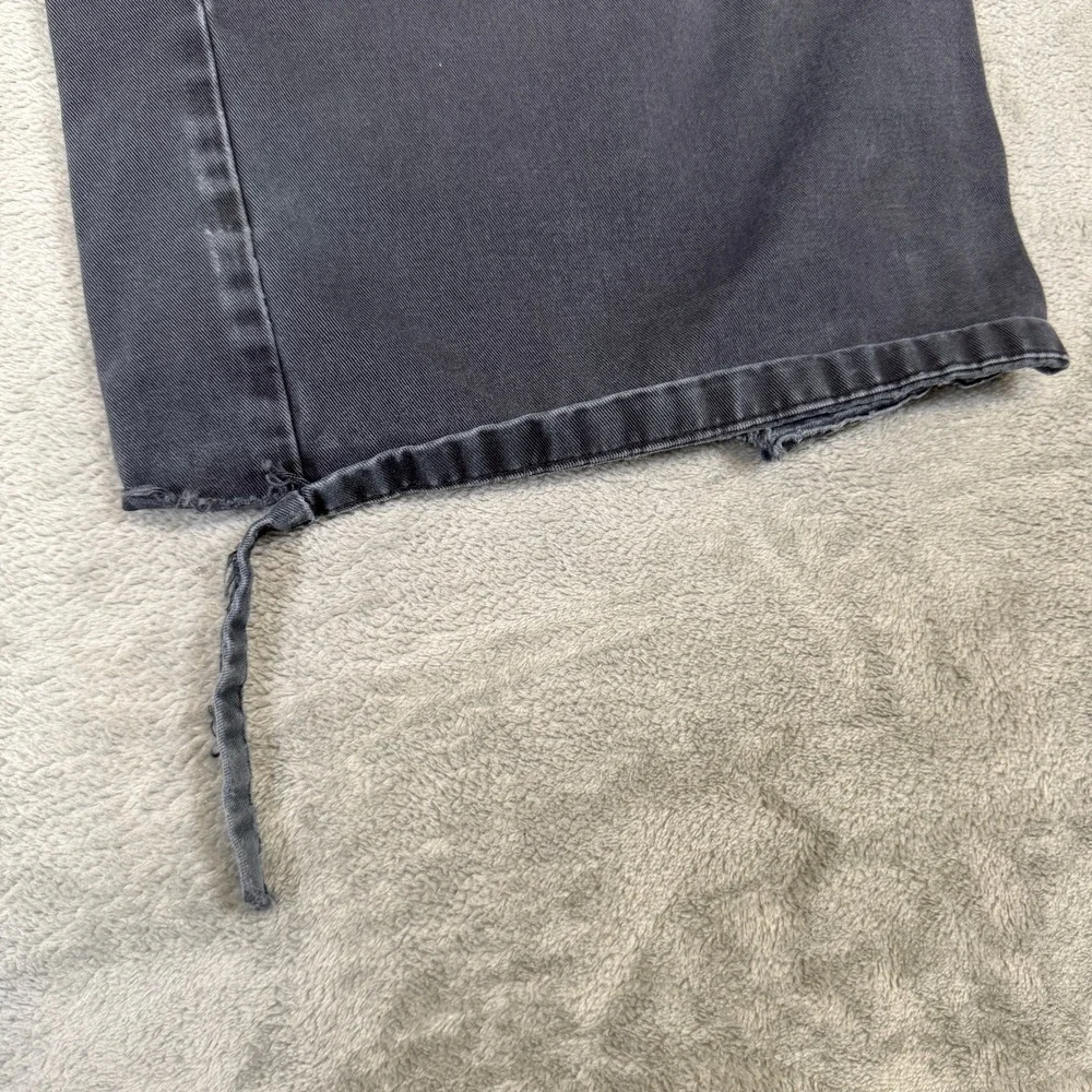 Dickies Mens Cargo Pants Faded Black Distressed Workwear Utility Trousers 41